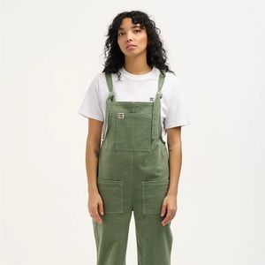 Lucy & Yak Original Dungaree Corduroy Green Bay